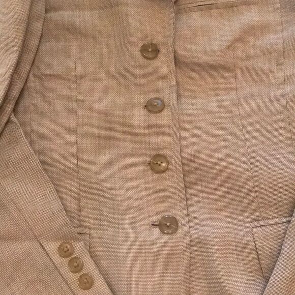 Ellen Tracy Wool Skirt Suit Set - Picture 4 of 9